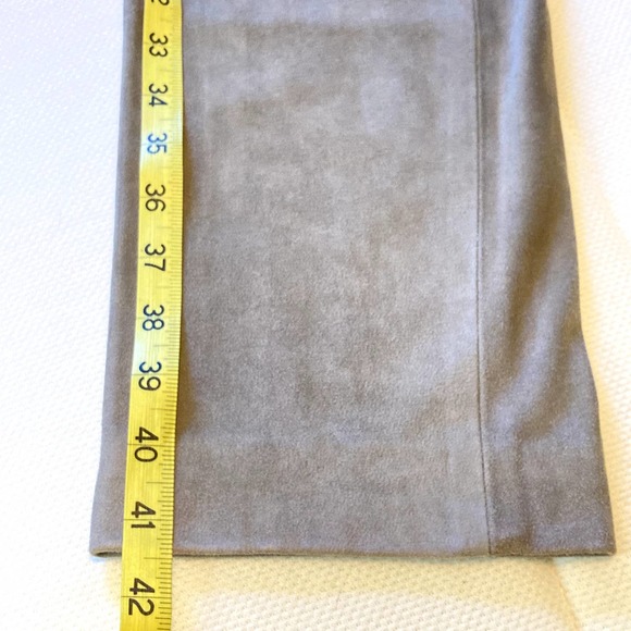 RALPH LAUREN Black Label Lamb Suede Leather Pants - Picture 12 of 14